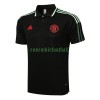 Manchester United Polo d'Entraînement 22-23 Vert Noir Pour Homme